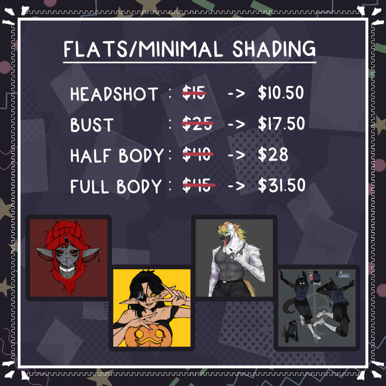 Flats/Minimal Shading